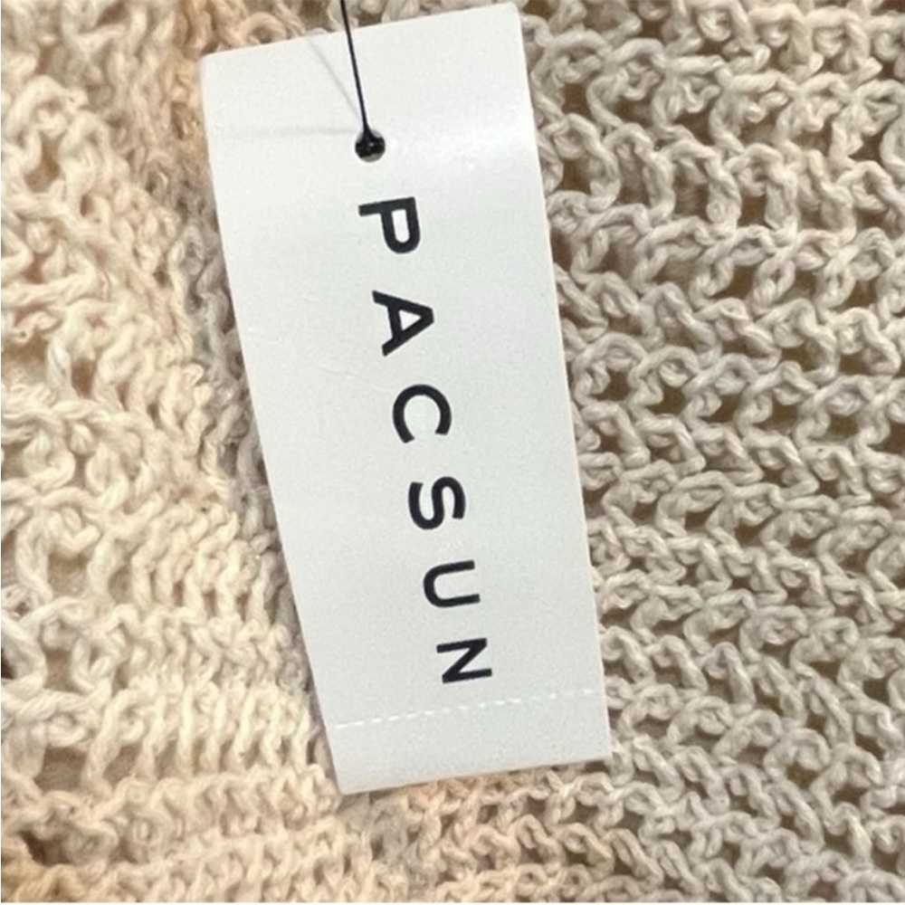 NWT PacSun Beige Crochet Shorts - “Your Favorite Shorts” w/Liner - Medium - Picture 8 of 12
